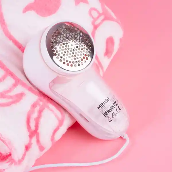Quita Pelusas Electrico Rosa Miniso