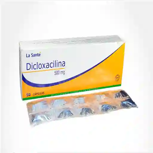 Dicloxacilina La Santé (500 Mg)