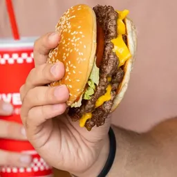 Combo Burger Cheese And Water