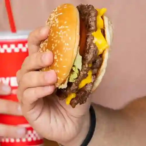 Combo Burger Cheese And Water
