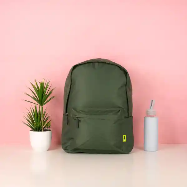 Mochila Básica Verde Miniso