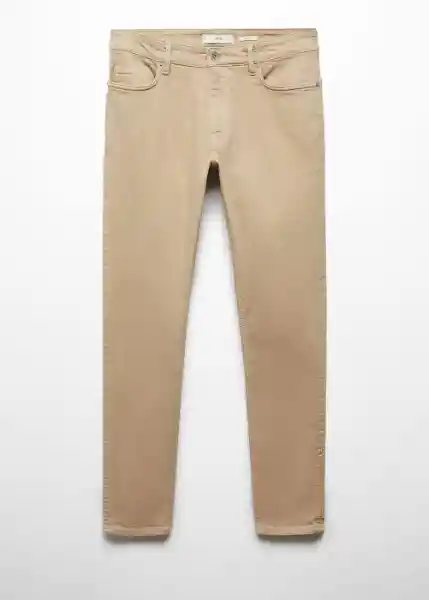 Jean Billy Beige Talla 38 Hombre Mango