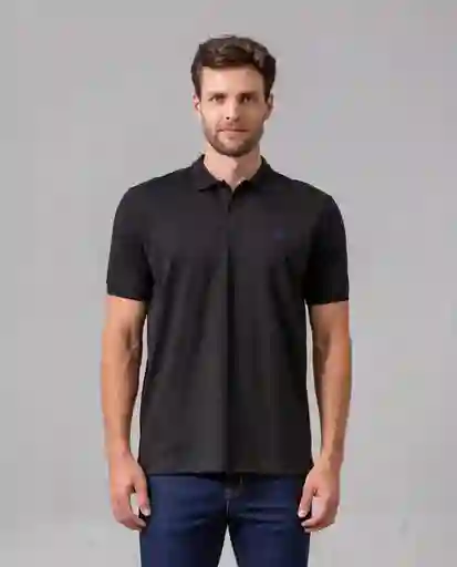Camisa Polo Hombre Negro Talla XL 25525 Rifle
