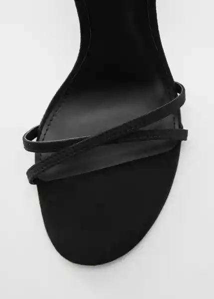 Sandalias Lula1 Negro Talla 41 Mujer Mango