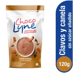 Choco Lyne Chocolate en Polvo Sabor Clavos y Canela sin Azúcar