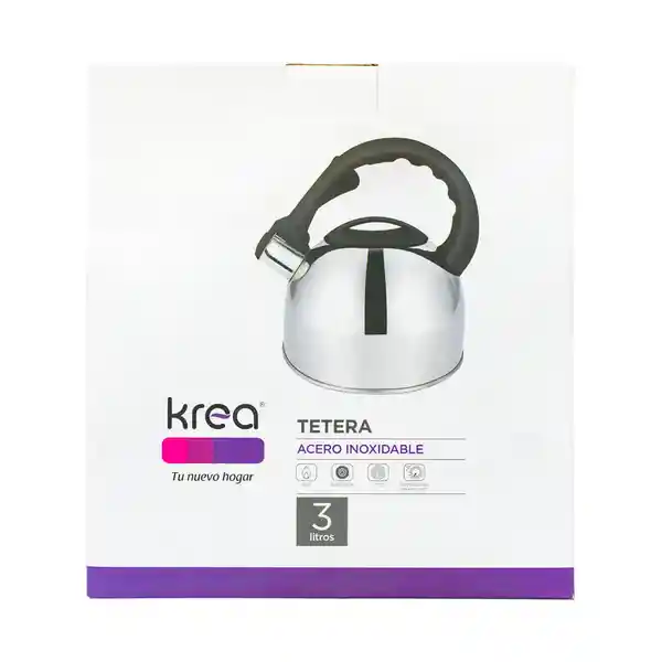 Krea Tetera Acero Con Pito 3 L oi19