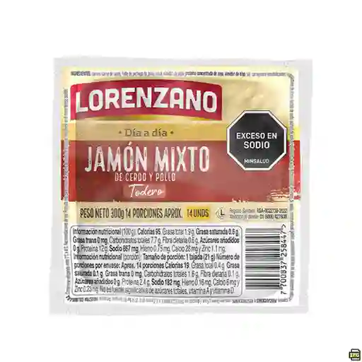 Lorenzano Jamón Mixto Día a Día