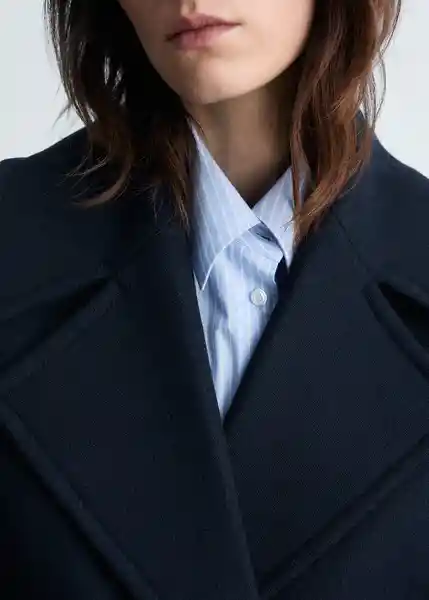 Chaqueta Swift2 Navy Talla XS Mujer Mango