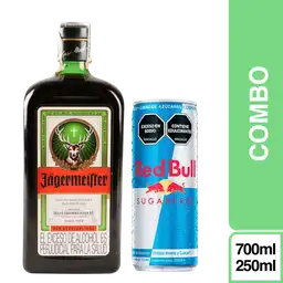 Combo Jagger + Redbull Sin Azúcar