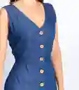 Unser Vestido Azul Talla S 818942