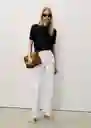 Jean Matilda Blanco Talla 38 Mujer Mango