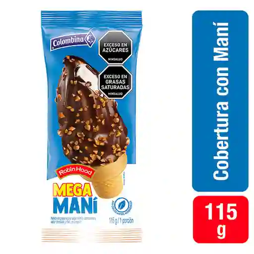 Robin Hood Helado de Choco Maní Mega