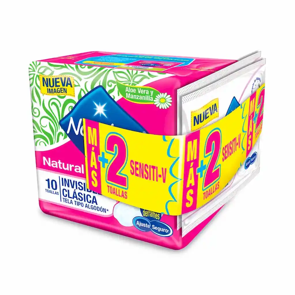 Nosotras Protectores Diarios Invisible Clásicas