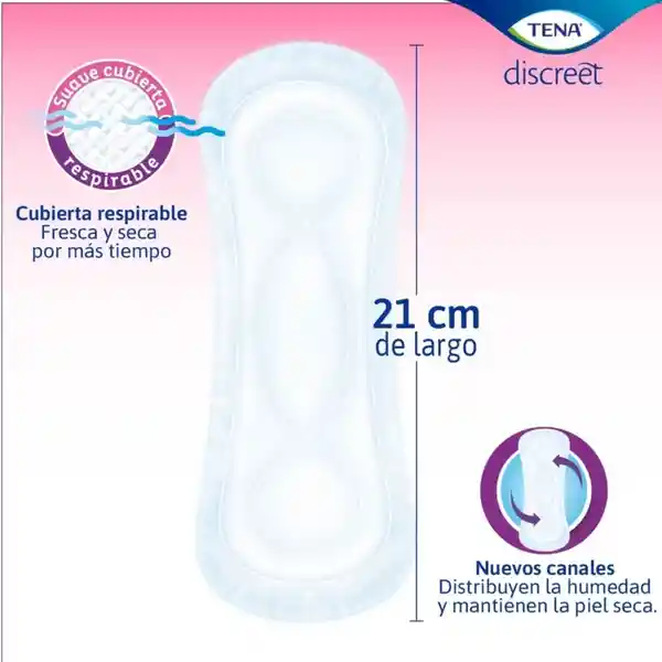 Protectores Lights By Tena Extralargos X 50 Und