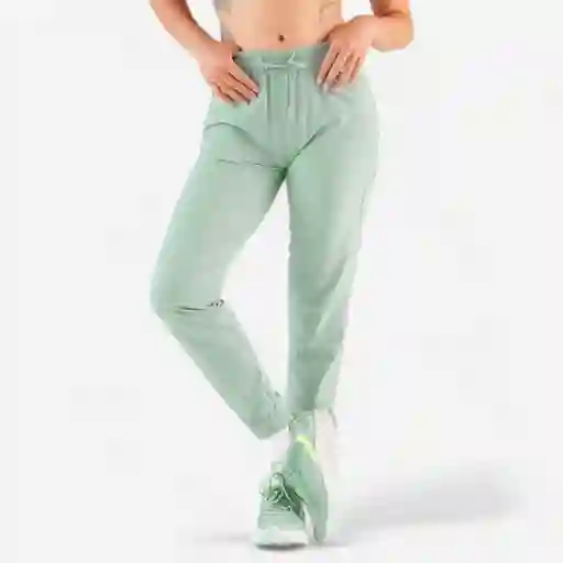 Pantalón De Running Para Mujer Talla L Kalenji Dry 500 - Verde