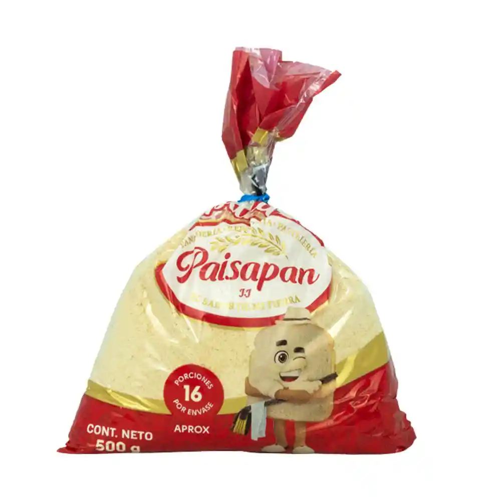 Polvo Paisapan J. J. de Bizcocho (500 Gr)