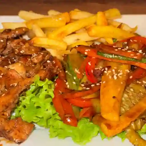 Pollo teriyaki