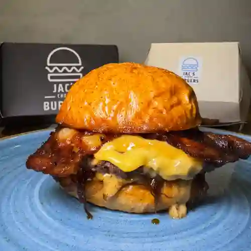 Jacs Bacon Special Cheese Burger