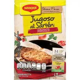 Maggi Mezcla en Polvo Jugoso al Sartén con Pimentón