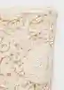 Falda Setenta Crudo Talla S Mujer Mango
