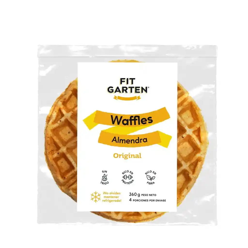 Fit Garten Waffles de Almendras Original