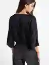 Camisa Castellucio Mujer Negro Puro Ultraoscuro Talla M Naf Naf