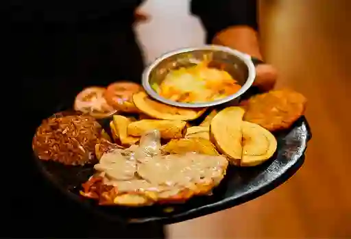 Menú Pechuga Bbq