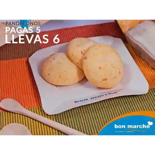 Pandebono Pague 5 y Lleva 6