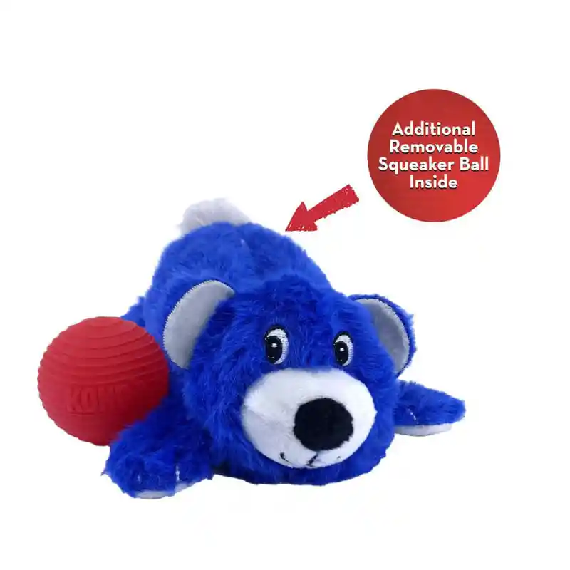 Kong Peluche Cozie Pocketz Oso Medium