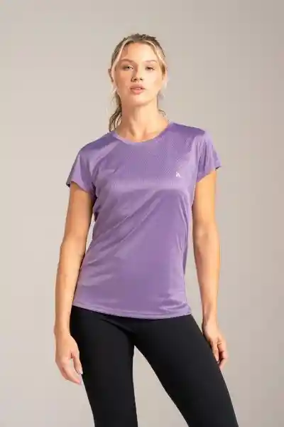 Camiseta Manga Corta Lila XL XL Bronzini Active