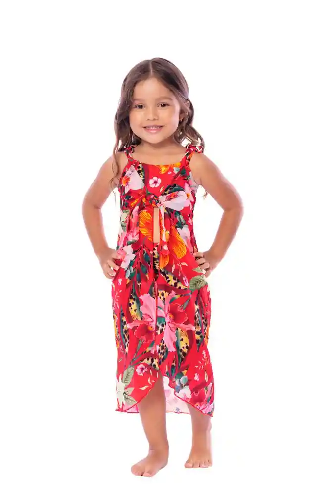 Salida de Baño Vestido 6/8 - Estampado