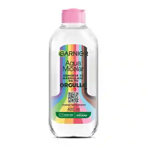 Garnier Skin Agua Micelar Active Pride Fórmula Vegana
