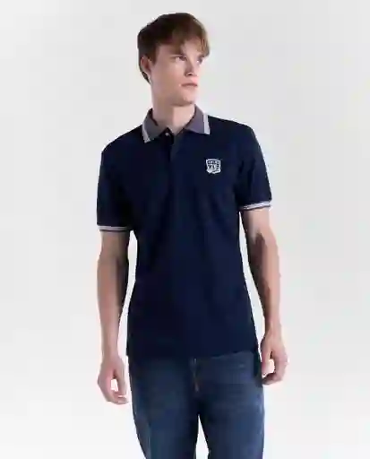 Polo Hombre Azul Talla XS 809G004_AZU194024 Americanino