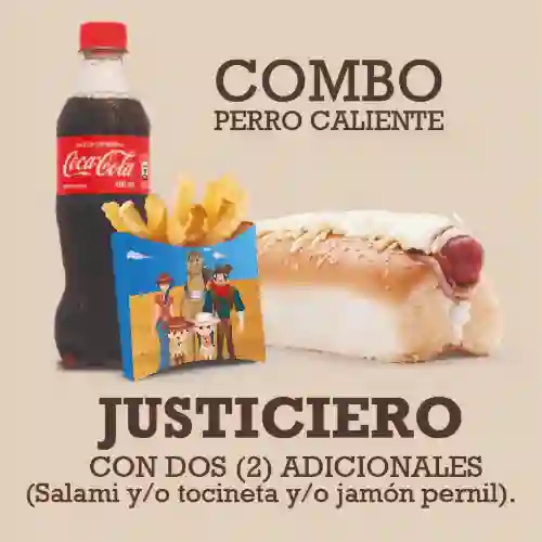Combo Perro Caliente O Choriperro Justic