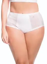 Laura Panty Alto Señorero Mujer Blanco L