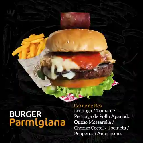 Burger Parmigiana