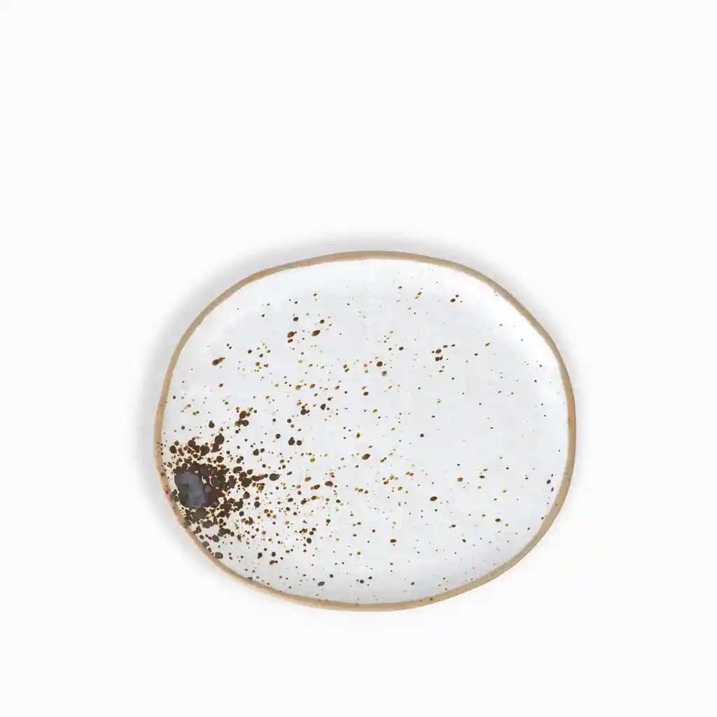 Ambiente Gourmet Plato Mediano Gayra Blanco 21 cm