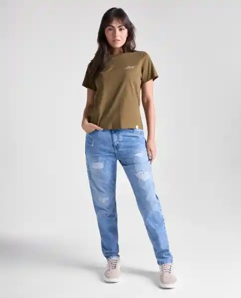 Camiseta Mujer Verde Talla M 609G090_VER190516 Americanino