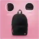 Maleta Deportiva Con Bolsillo al Frente Negro Miniso