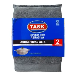 Esponja Task Inoxidable Brilla Ollas