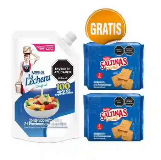 La Lechera Leche Condensada Azucarada + Galleta Dore Mititaco