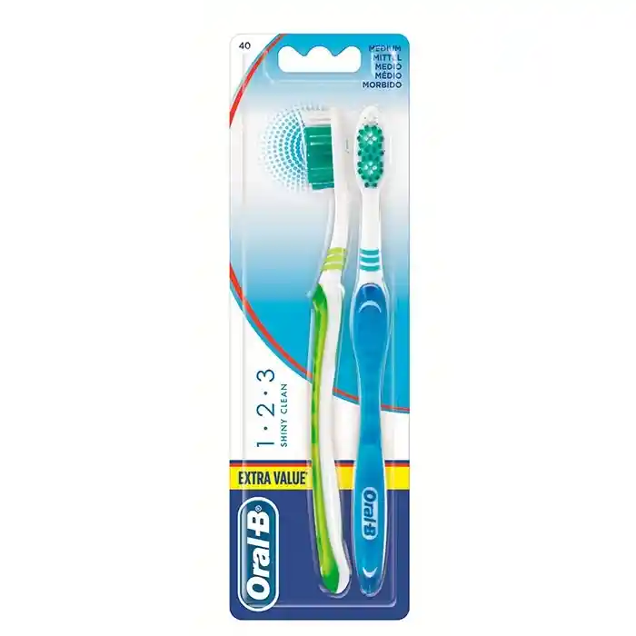 Oral-B Cepillo Dental Extra Value Shiny Clean