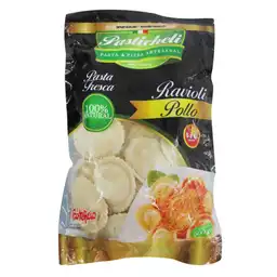 Pasticheli Pasta Ravioli con Pollo