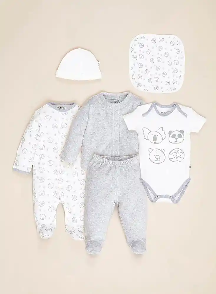 Set Primer Dia Para Bebé 0/3 Meses - Blanco901