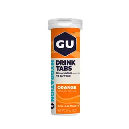 Gu Pastillas Hidratantes con Sabor a Naranja (320 mg / 55 mg)