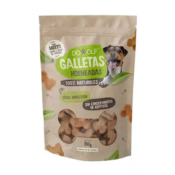Dowolf Galleta Para Perro Mixto Carnes / Avena