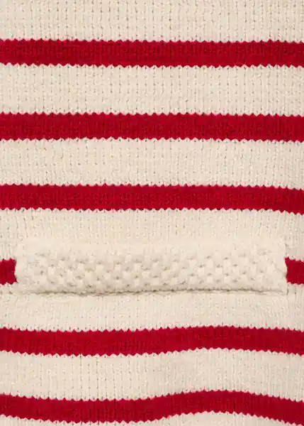 Cárdigan Eliot Rojo Talla M Mujer Mango
