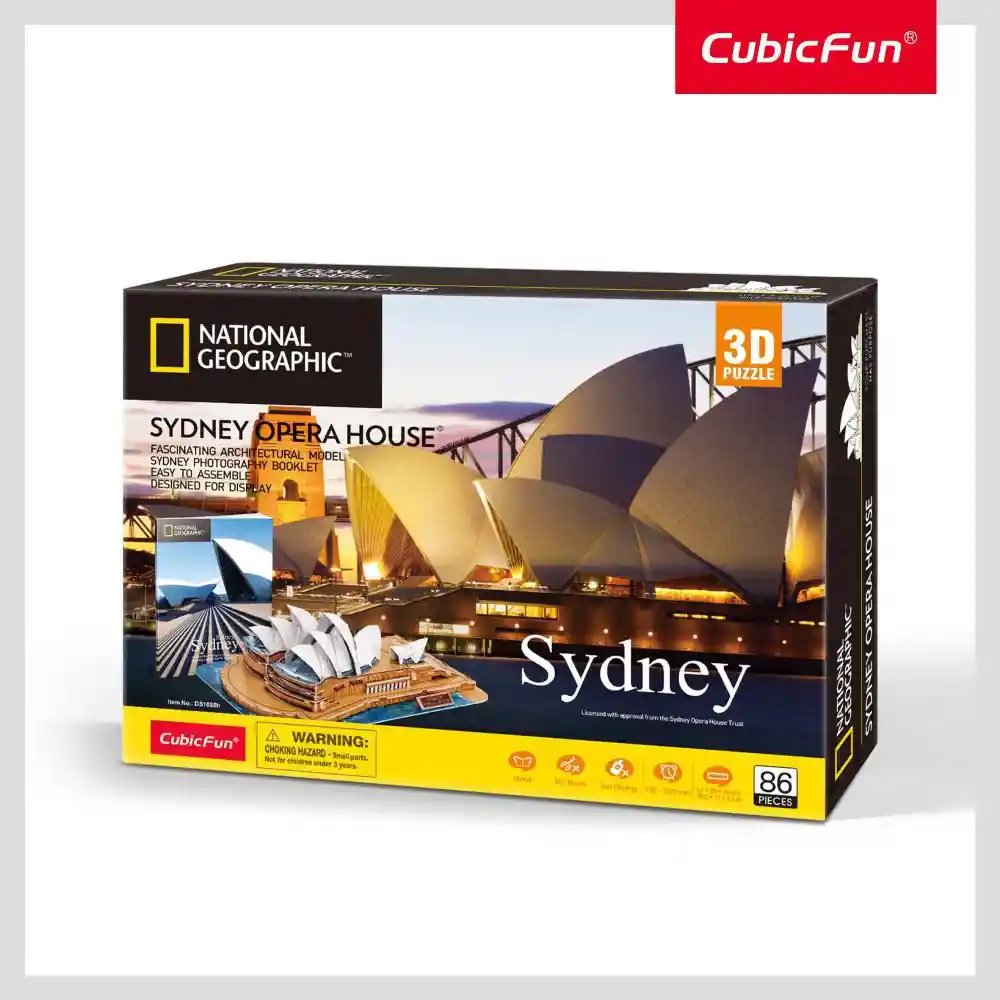Cubicfun Rompecabezas Sydney Opera Hous