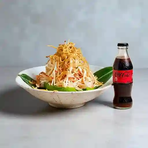 Combo Crunchy Kani Crab Salad +Cocacola S/az 300ML