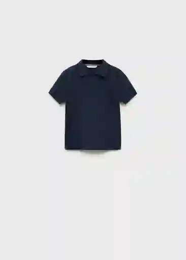 Polo Javi8 Navy Talla 71 Niños Mango